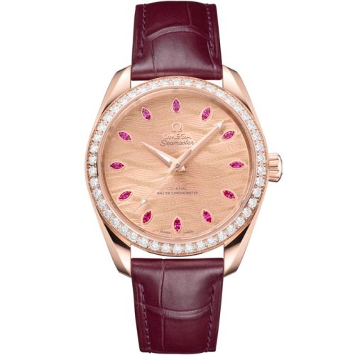 Omega Seamaster Aqua Terra 150M Master Chronometer 34 Sedna Gold - Diamond / Pink